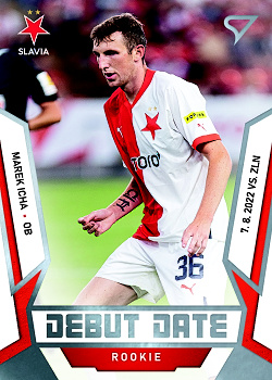Marek Icha Slavia Praha SportZoo FORTUNA:LIGA 2022/23 2. serie Debut Date Rookie #DR-01